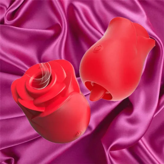 Midnight Double Rose with Display Case